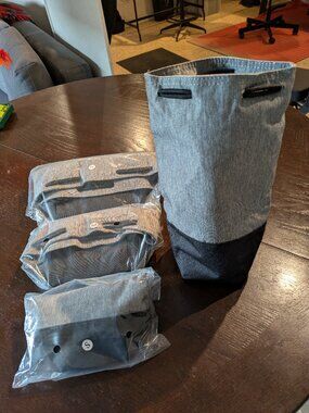 Camera Case Drawstring Bag Pouches - Set of 4